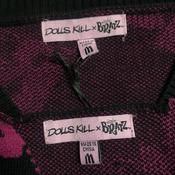 Dolls Kill Got Bratitude Cardigan Set - Picture 3 of 4